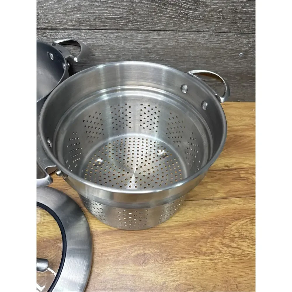 SCANPAN Impact Stainless Steel 7.5 Qt Multipot & Steamer Set w/Lid Denmark